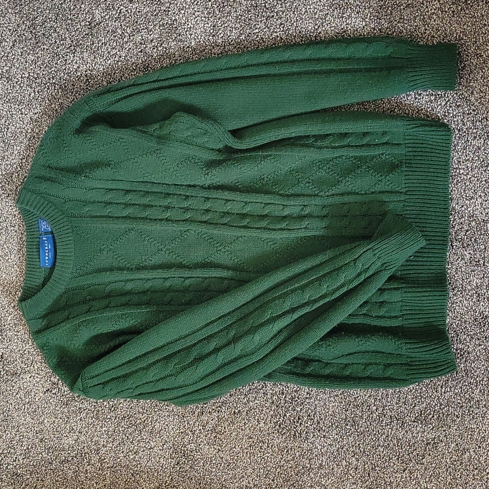 Vintage Towncraft cable knit sweater